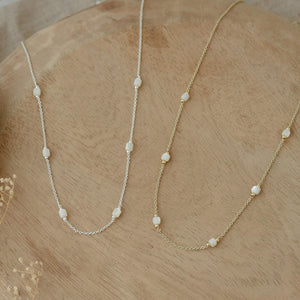 Gina Necklace-mother of pearl