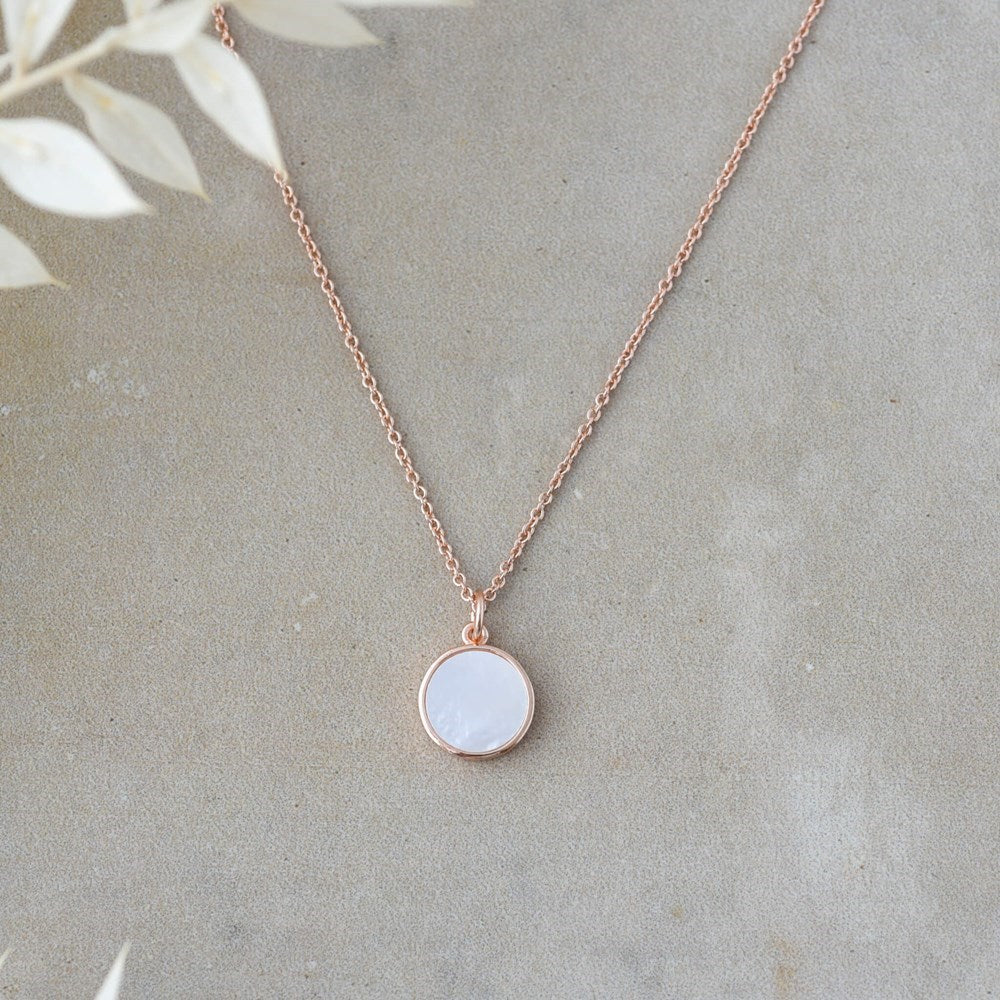 Alluring Necklace-mother of pearl