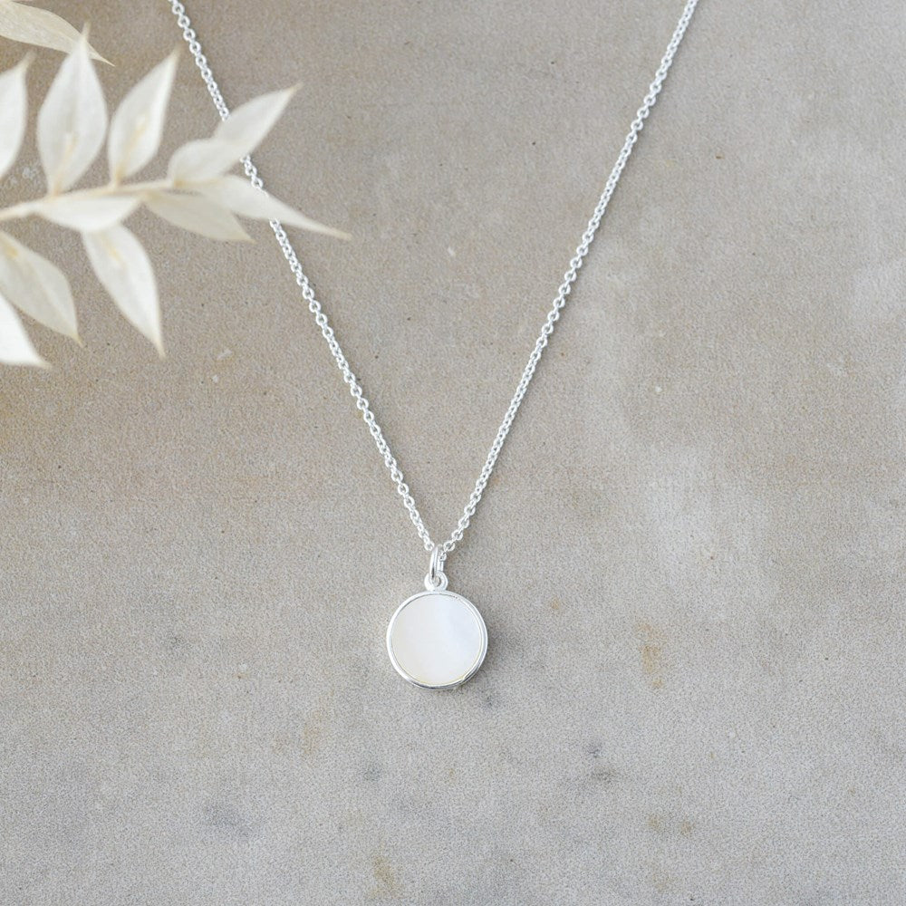 Alluring Necklace-mother of pearl