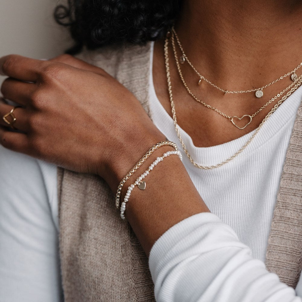 Amado Essentia Bracelet-white pearl