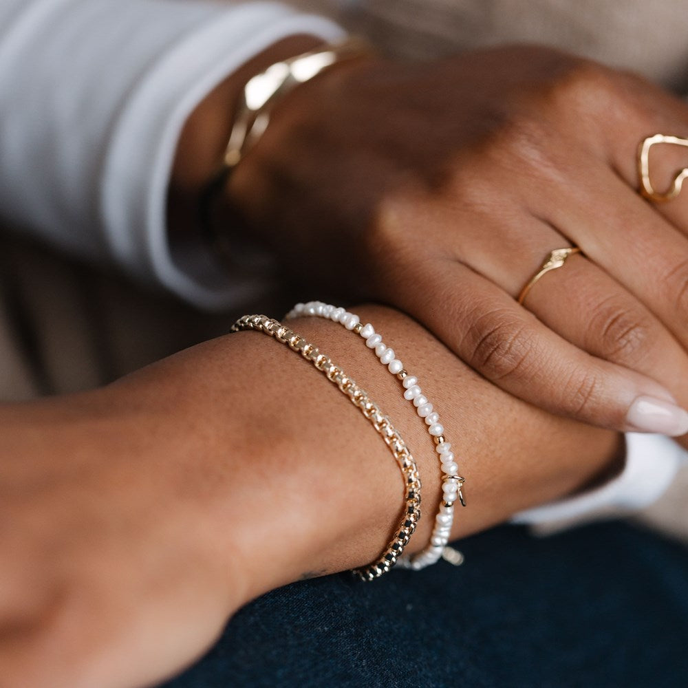 Amado Essentia Bracelet-white pearl