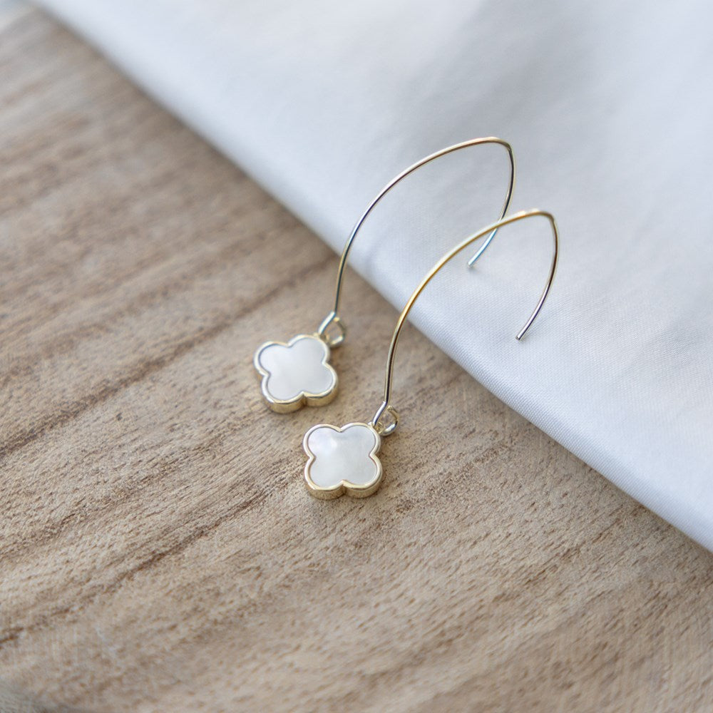 Anya Earrings-mother of pearl