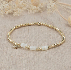 Bayla Bracelet-mother of pearl