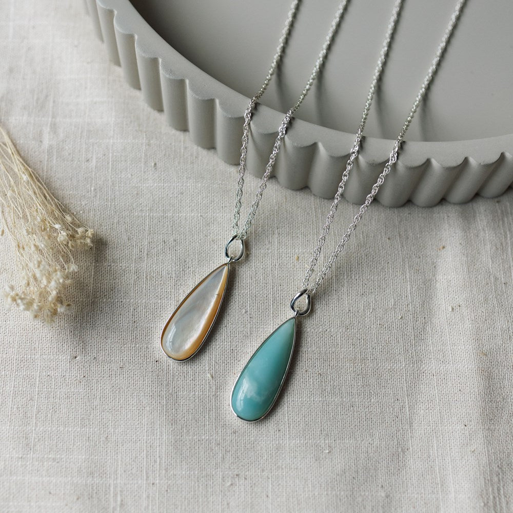 Alara Necklace-mother of pearl