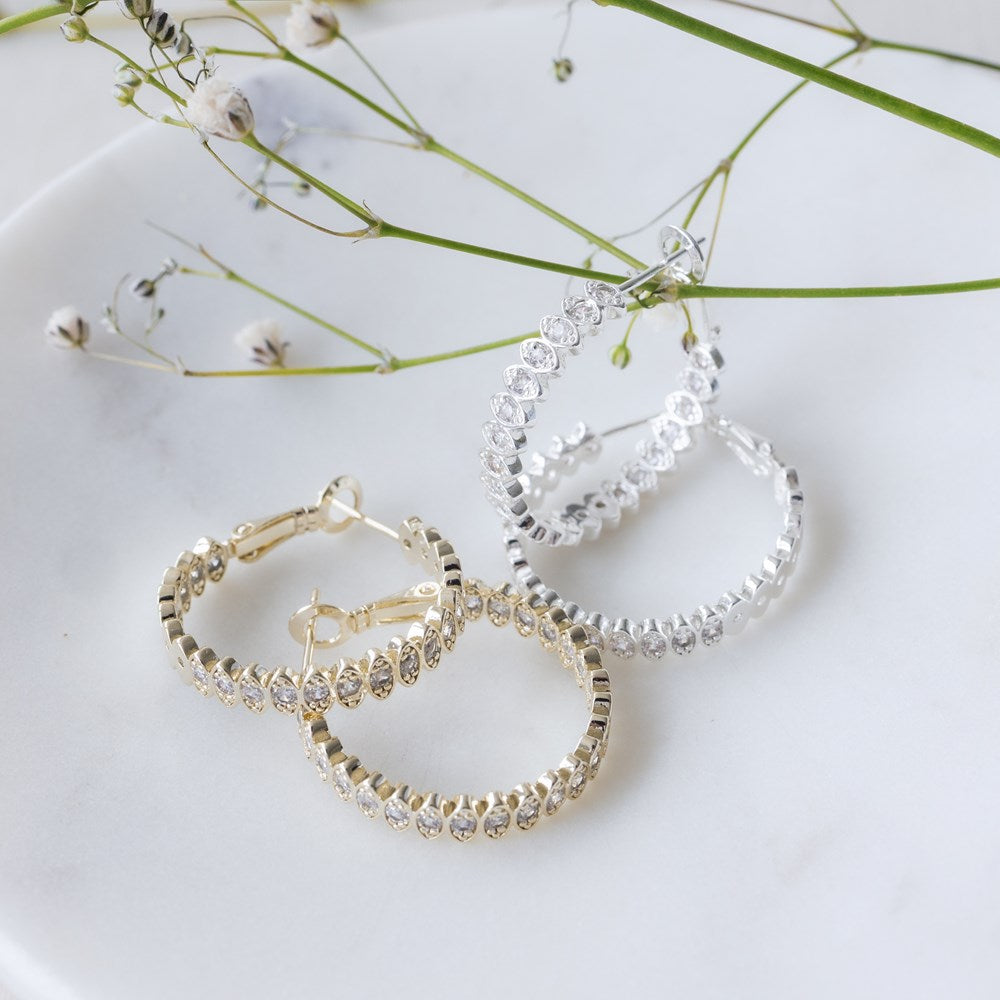 Front & Centre Hoops-clear