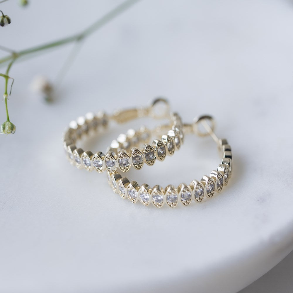 Front & Centre Hoops-clear