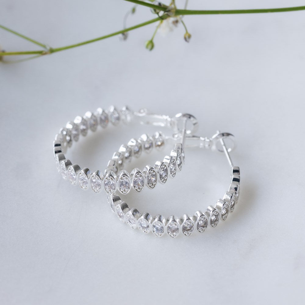 Front & Centre Hoops-clear