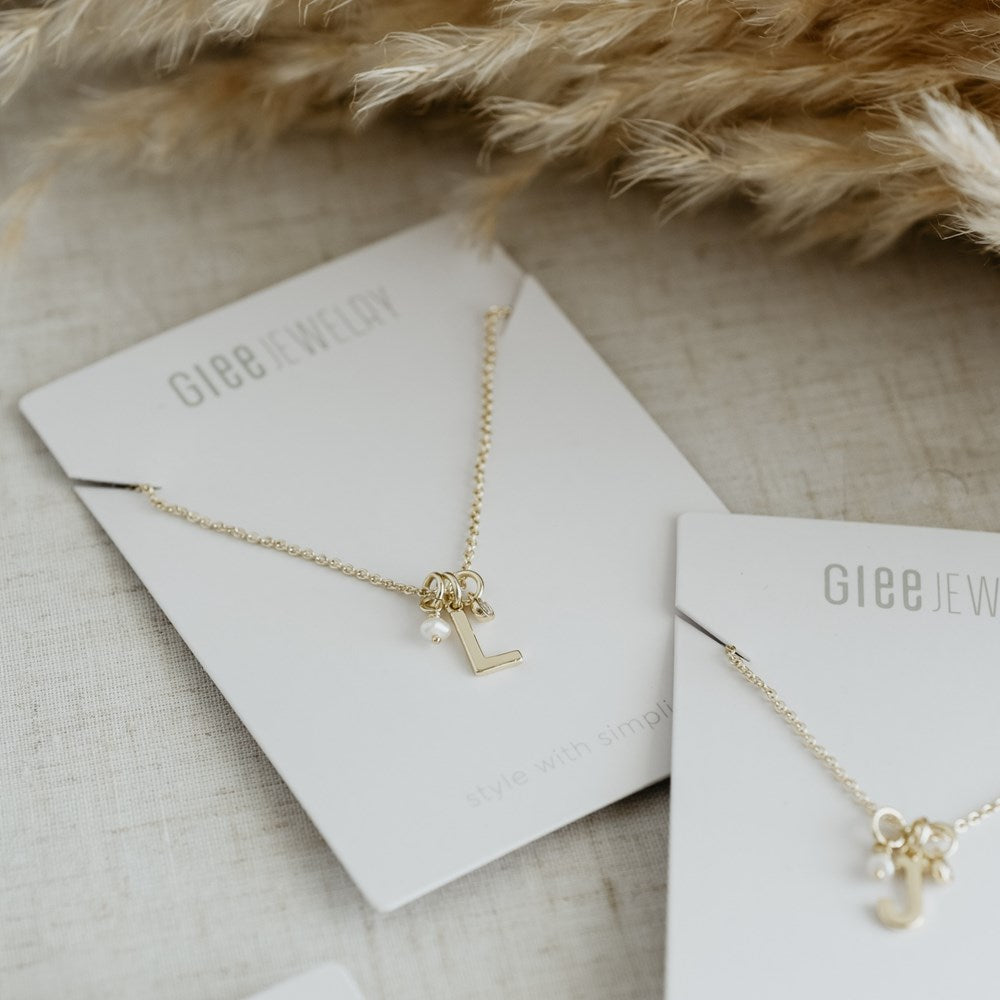 Insignia Necklace-L-gold