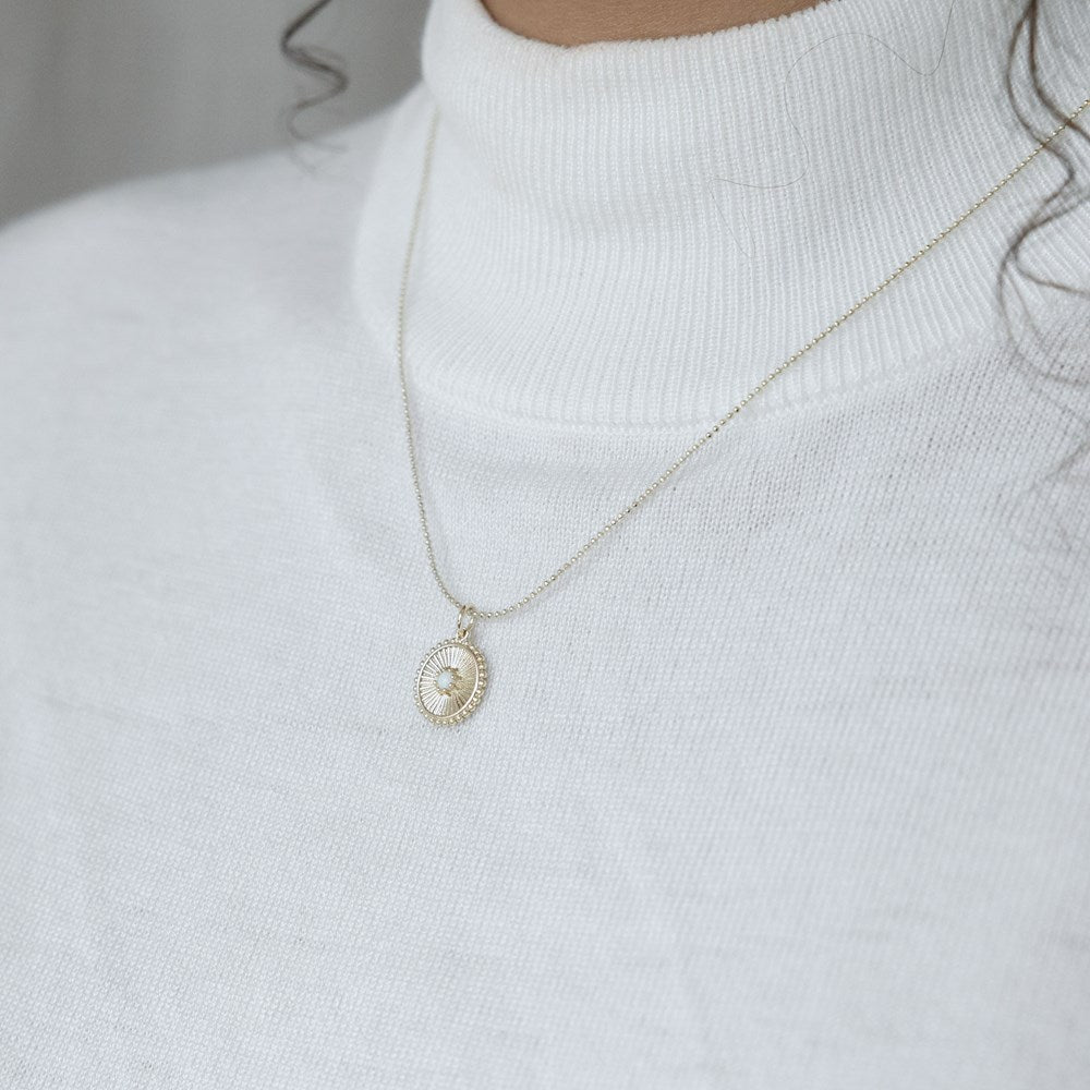 Lina Layering Necklace-opalite