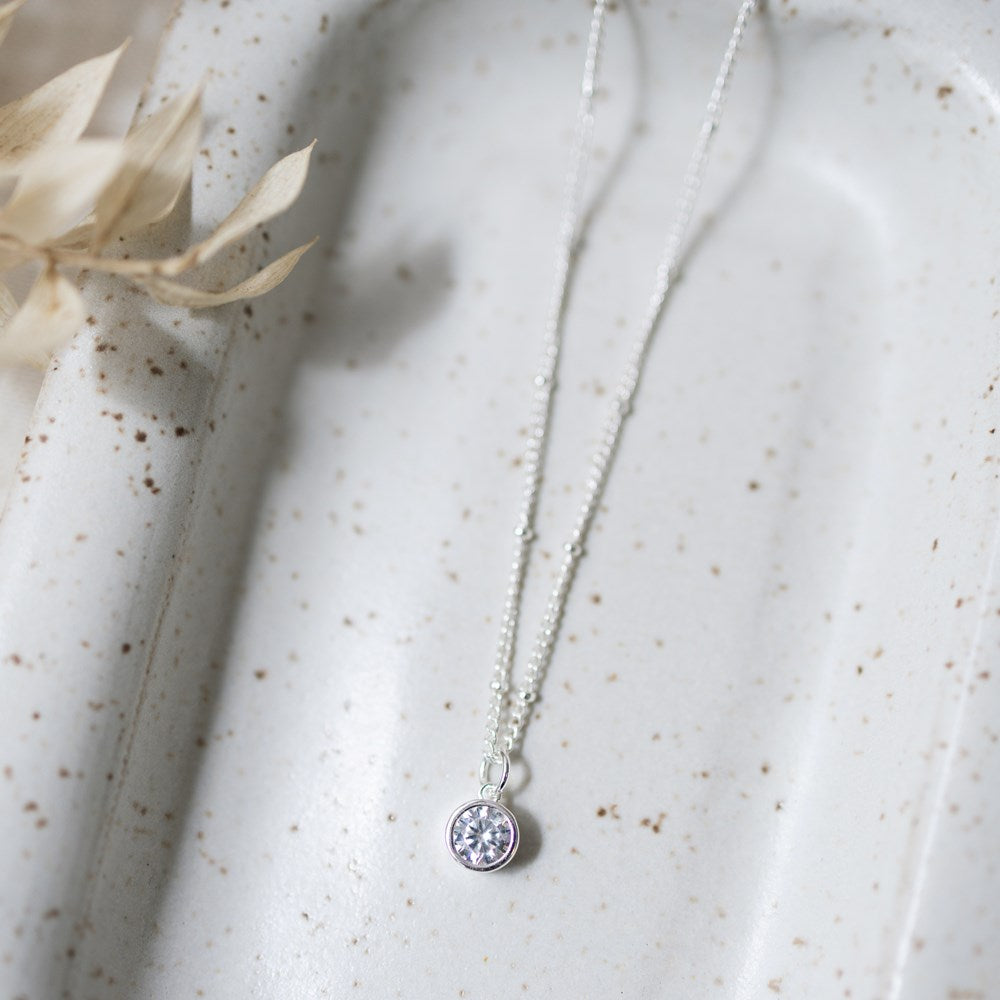 Luster Necklace-clear