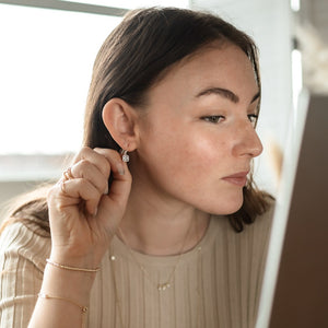 Radiance Earrings-clear