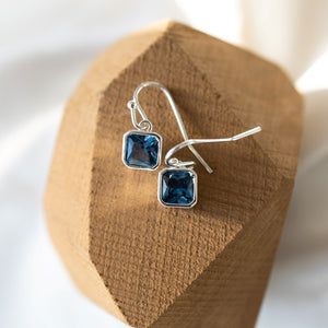Radiance Earrings-sky blue