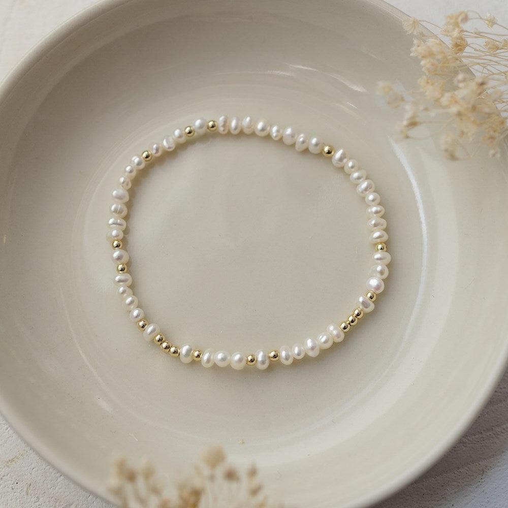 Serella Bracelet-white pearl