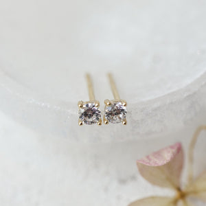 Shimmer Studs-clear