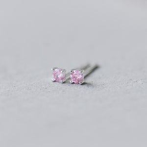 Shimmer Studs-pink