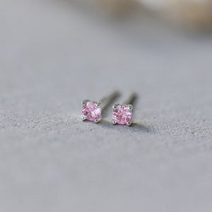 Shimmer Studs-pink