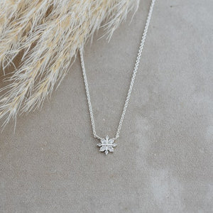 Snow Crystal Necklace