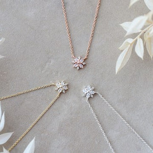 Snow Crystal Necklace