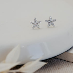 Vibrant Starfish Studs