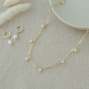 Beatrice Pearl Necklace