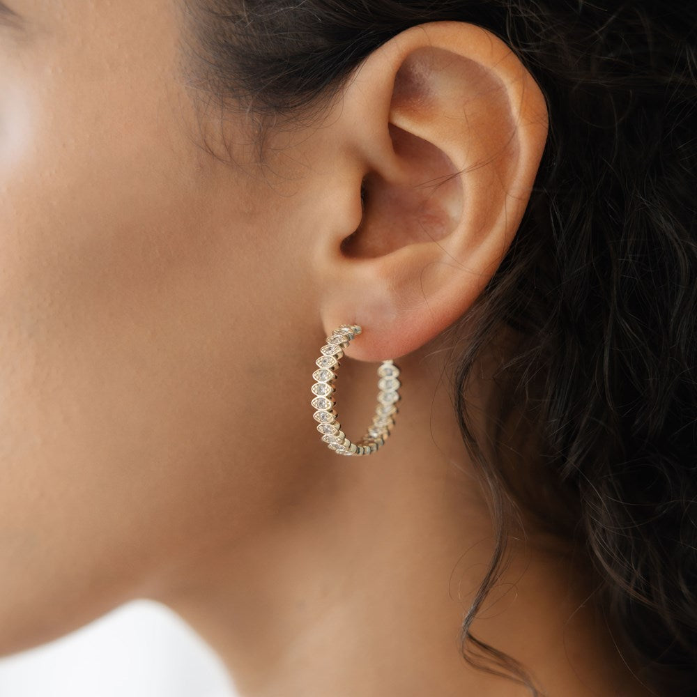 Front & Centre Hoops-clear