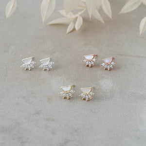 Antique Studs-mother of pearl