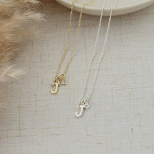 Insignia Necklace-J-gold